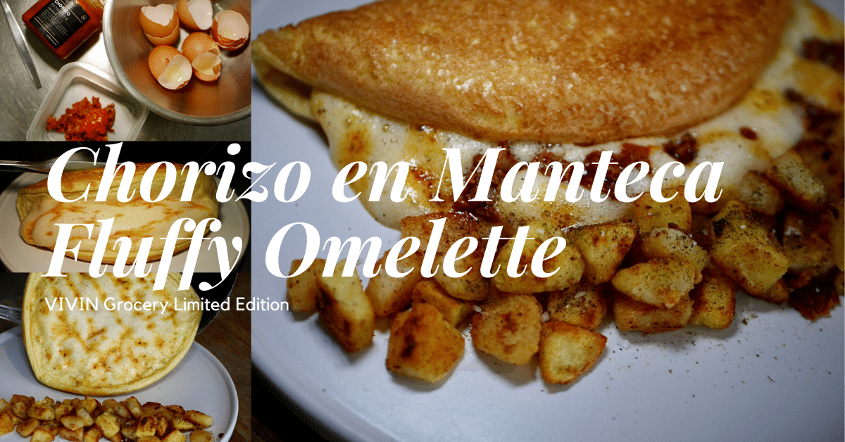 Travelingsunday Blog Banner Chorizo en Manteca Fluffy Omelette