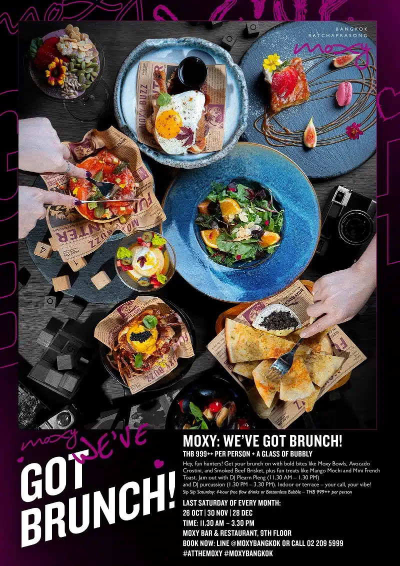 L BKKOX Moxy weve got brunch 01